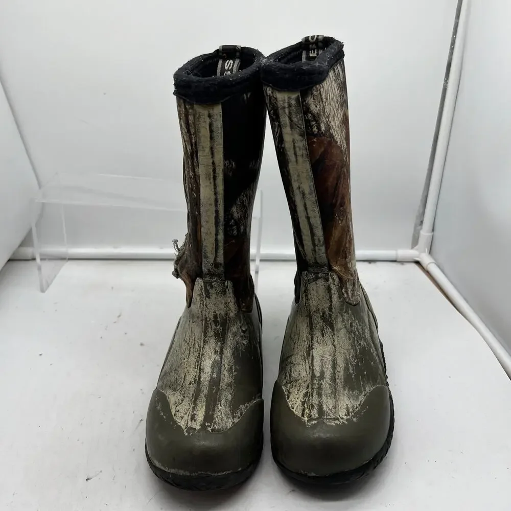 Bogs Boots Kids Youth 13 Classic Camo Winter Snow **